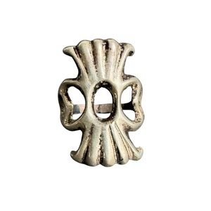 Navajo Sandcast‎ Ring Sterling Silver Southwest Native American Size 6.75